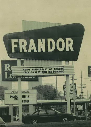 Frandor Shopping Center - Frandor Shopping Center Photo From Lansing State Journal (newer photo)